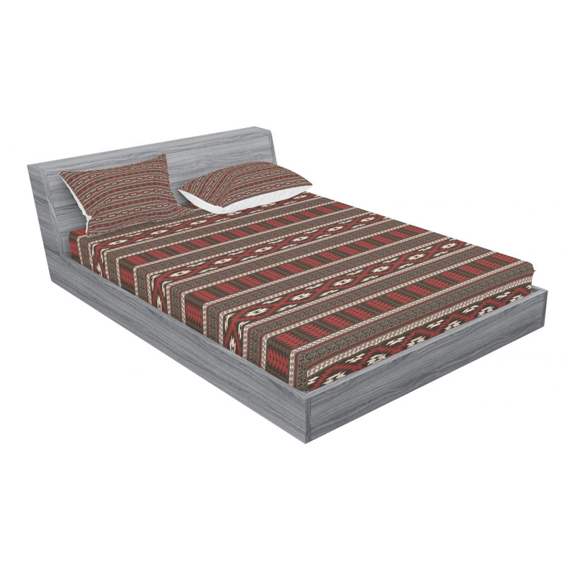 Microfiber Sheet Set, Full Sheet Set with Fitted Sheet