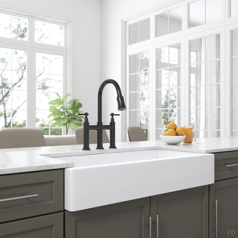 Farmhouse Sink Deep Apron Sink Undermount Farmhouse Kitchen Sink Single Farm Sink