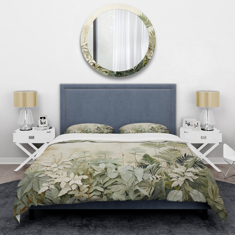 Ensemble de housse de couette Vintage Jungle Landscape I - Jungle, Housse de couette très grand et 2 très grandes t