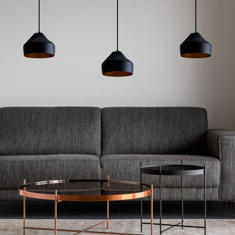 Pollard 1 - Light Single Pendant, Black/Gold