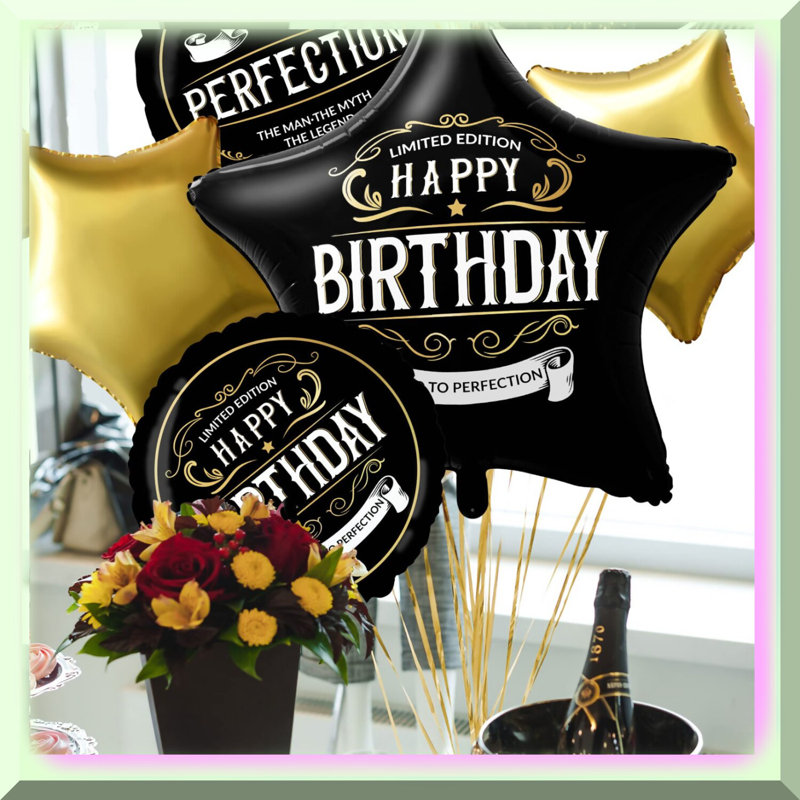 15PCS Tissue Pom Poms and Garland Set
