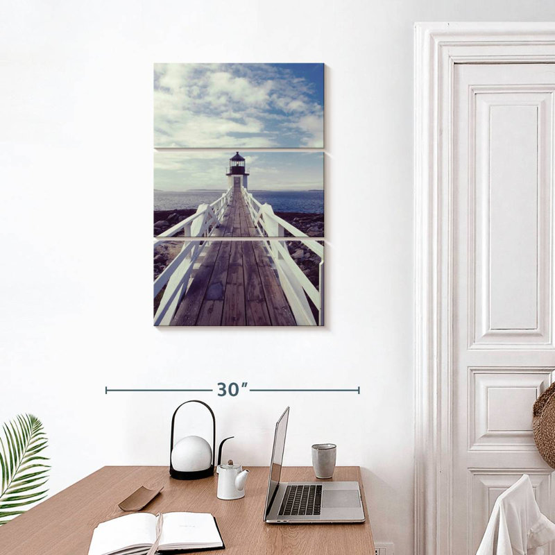 Aletra Lighthouse Path Photography, 32" H x 20" W