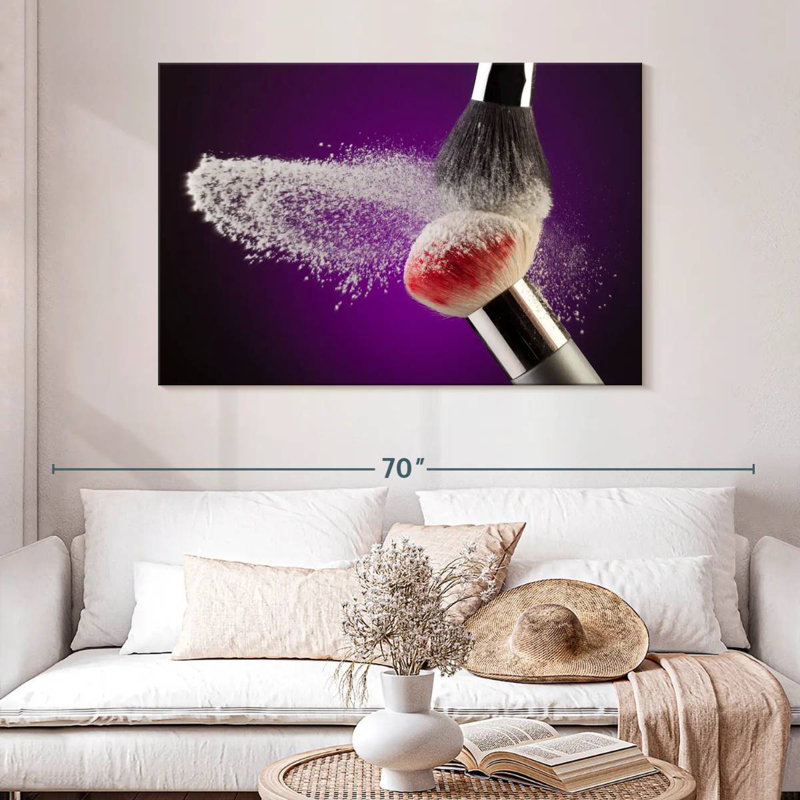 Shuttleworth Face Makeup Brushes, 32" H x 48" W