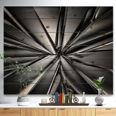 «Futuristic Crystal Context», art abstrait