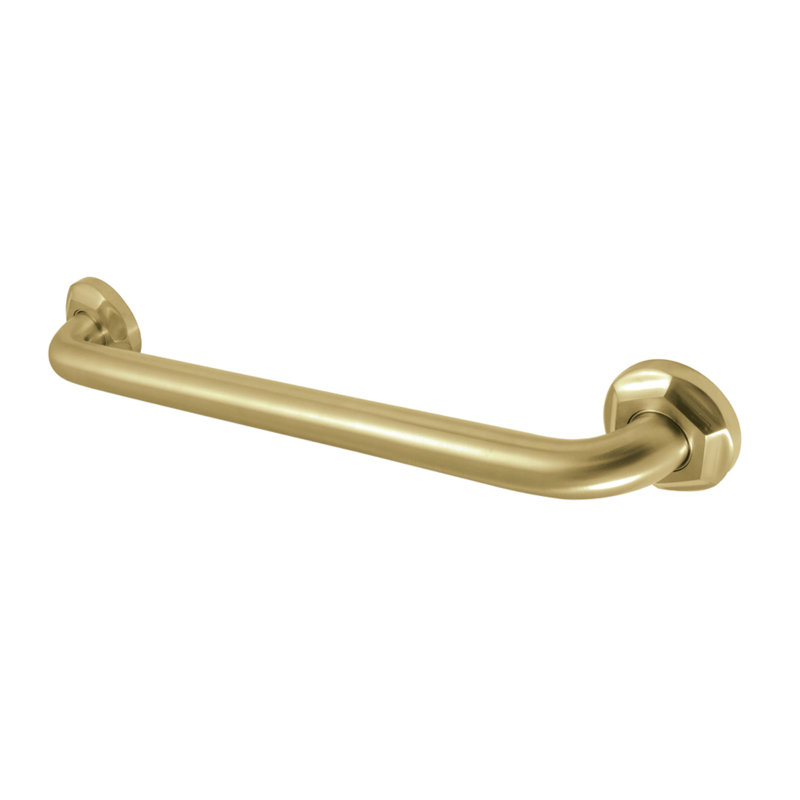 Kingston Brass Metropolitan O.D Grab Bar, Satin Brass, 2.81" H x 20.81" W x 2.75" D