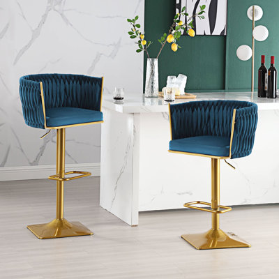 Tabouret de bar rotatif à hauteur ajustable Bengal