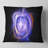 Supernova Explosion Blue - Abstract Printed Pillow-30141268-90544054
