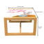 Jalaya Sled Coffee Table-1800395444