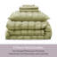 Ensemble d'édredon 5 pièces Bed in a Bag Seersucker-124623658-124871280
