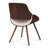 Malden Upholstered Dining Chair with Ergonomic Solid Wood Frame and Mid-Century Modern Style-88841701