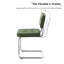Chaise en porte-à-faux capitonnée en cuir Marlow-1967348114-1982281231