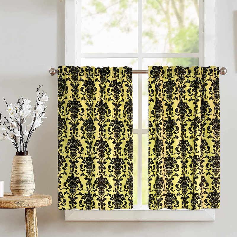 Rideaux Popeline, Jaune citron