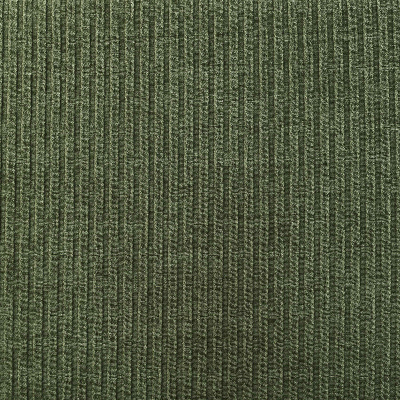 Canapé en forme de L Winnie Minimore, Chenille verte