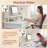 Small Home Office Computer Desk With Drawers, Writing Desk Study Desk with with Monitor Stand-118665707