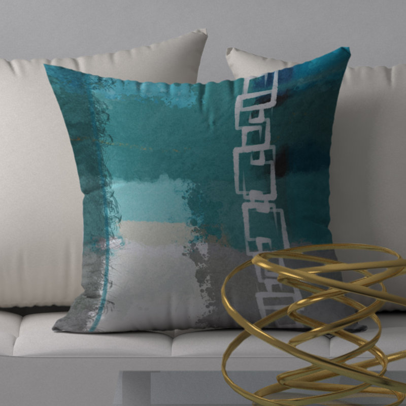 Housse de coussin carrée/insert, 18" x 18"