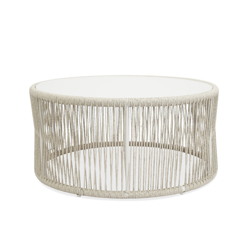 Table basse ronde pour l'intérieur et l'extérieur Analick