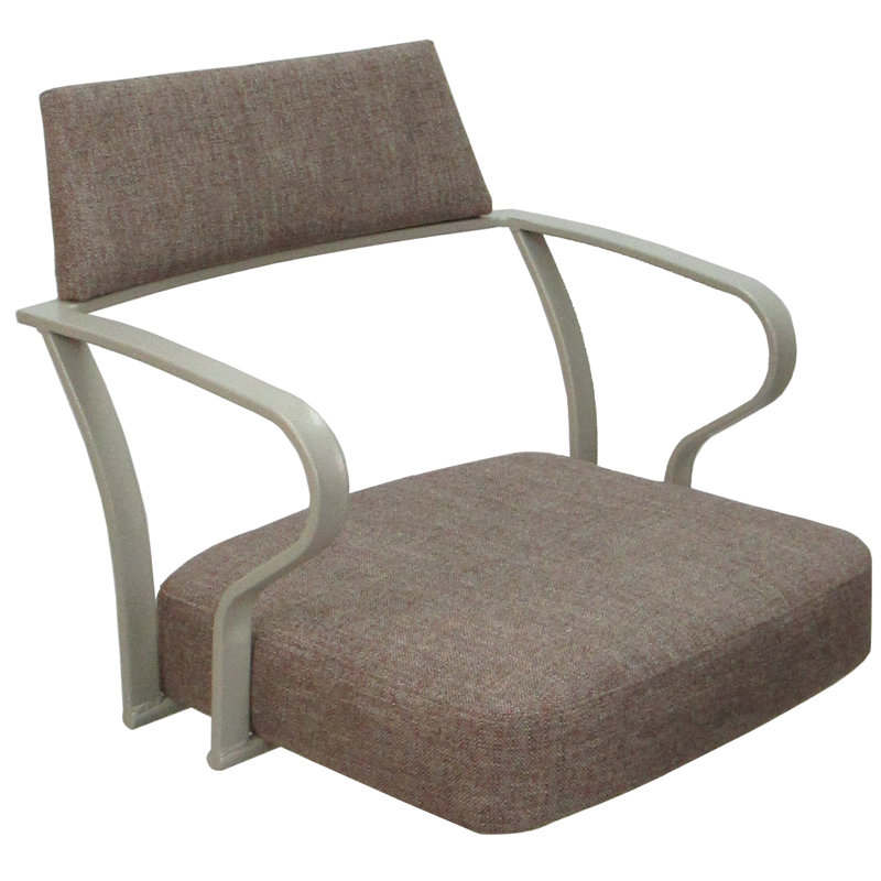 Très grand tabouret pivotant 34 po Danaisa, Beige
