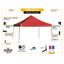 Tente pliante Shade Tech à pieds droits