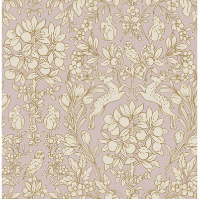 Laforge 18' L x 20.5"W Peel and Stick Wallpaper Roll