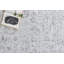 Rectangle Oriental Hand Loomed Wool/Bamboo Slat/Seagrass Area Rug in Ivory/Silver-1733717640
