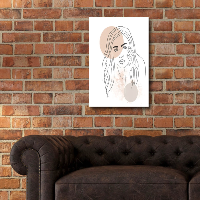 «Portrait de femme» par Sabrina Balbuena, H 24 po x l 16 po