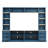 Entertainment Center With Bookshelves, 6 Drawers And 2 Cabinets-109572711