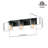 Cleofas Bathroom Vanity Light Fixture with Clear Glass Shade-827349467-820596443