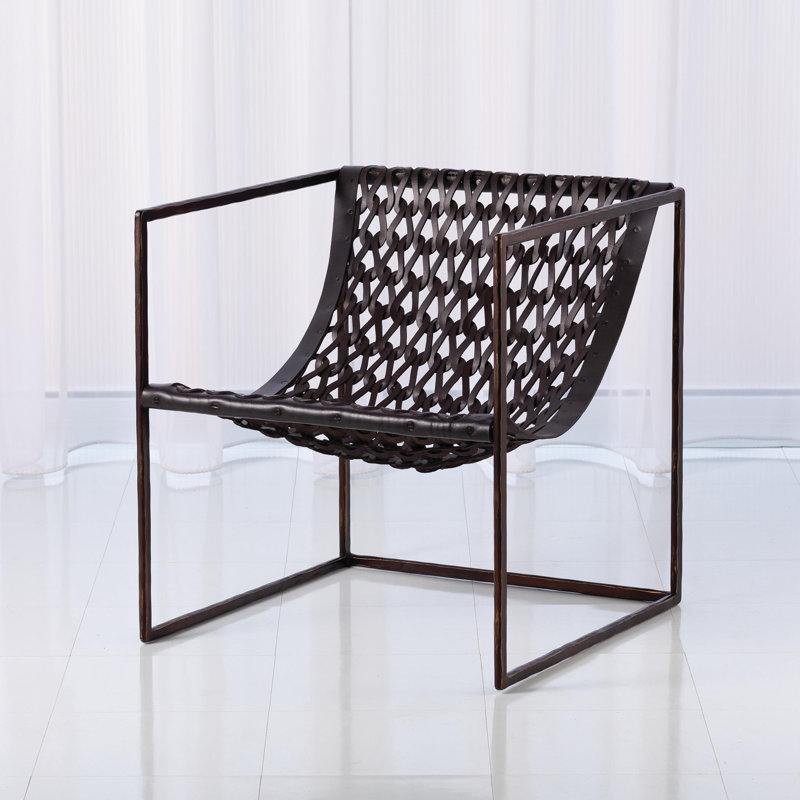 Knit & Pearl Chair, Black