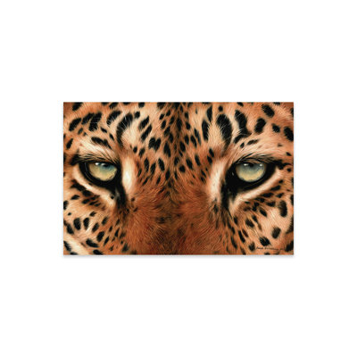 «Leopard Eyes On Plastique / Acrylique» par Sarah Stribble