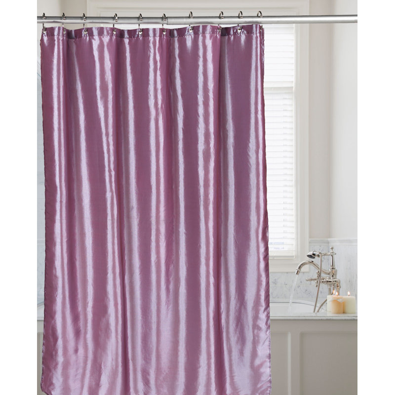 Rideau de douche Easton Shimmer, Mauve