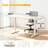 Electric Adjustable Office Desk Gaming for Standing & Sit Height adjustable for Home-828344438-828344437