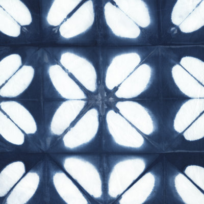 Carreaux indigo I