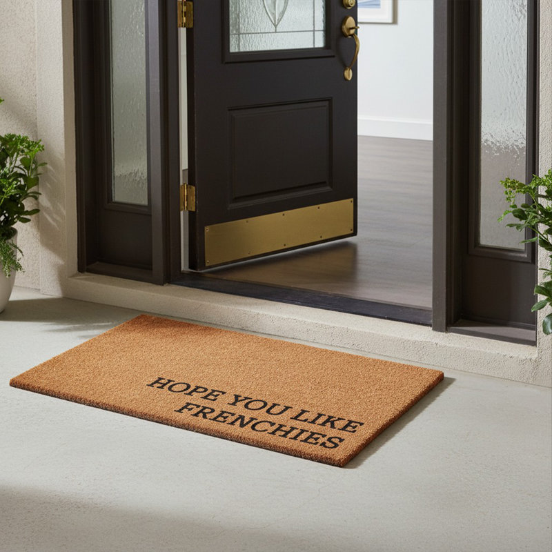 Hope You Like Dobermans Doormat, 17"x29", 17" x 29", Frenchies
