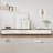 Wall-Mounted/Floor Standing TV Stand For Tvs Up To 100", Floating Media Console With 2 Drawers And 2 Cabinets-124833554