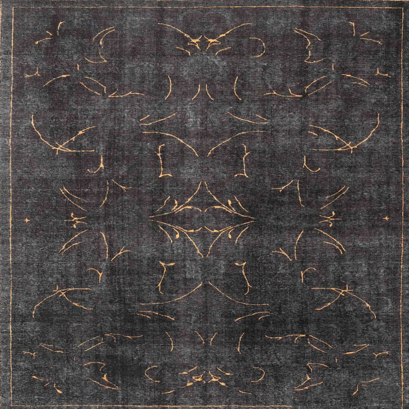 Oriental Indoor Rug, Square 6'