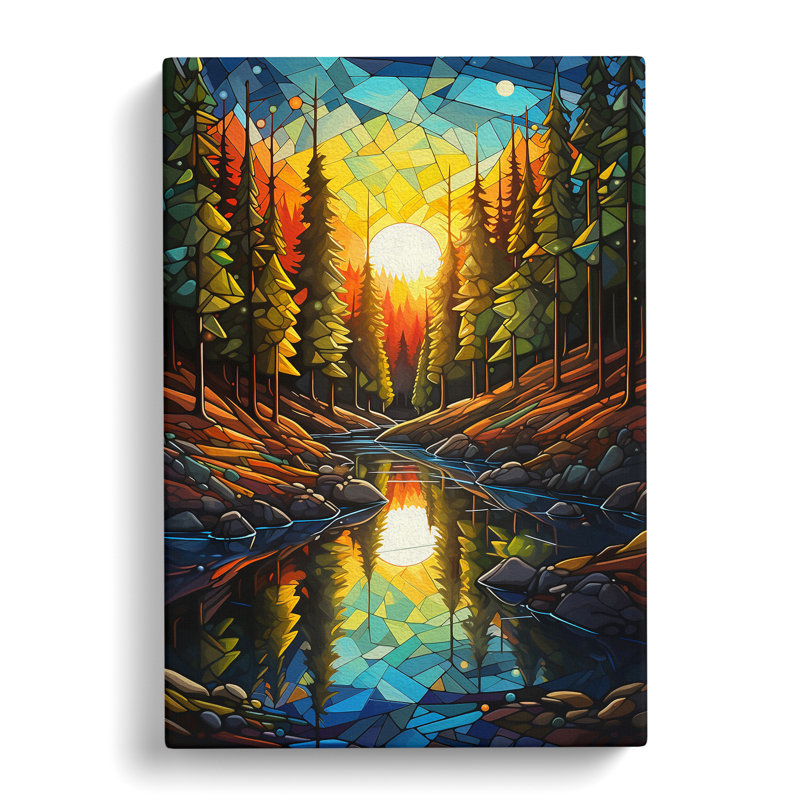Forest Futurism - Wrapped Canvas, 60cm H x 40cm W x 3cm D