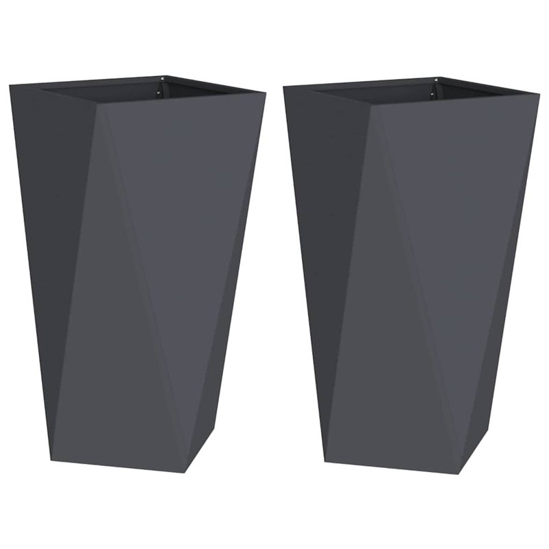 Planter Box, 75cm H x 40cm W x 40cm D, Anthracite