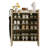 Tall Rattan Shoe Cabinet with Doors, 6-Tier Shoe Storage Cabinet with Adjustable Shelves, Wooden Freestanding Shoe Organizer Shoe Cabinet for Entryway,Hallway,Living Room-1820699541