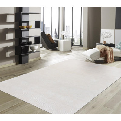 Tapis rayé touffeté à la main Edgy