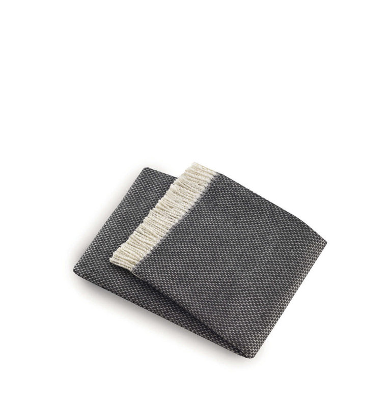 Jeté Slanted, Gris foncé