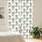 Flamingo Floral Semi-Sheer Rod Pocket Curtain Panels-45231359