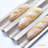 CHEFMADE 15 Inch 3 Wave Loaves Perforated Baguette Pan