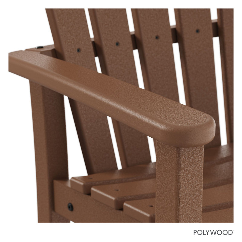 Chaise de salle à manger POLYWOOD Palm Coast, Teck