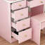 Meuble-lavabo 53,1 po avec tabouret et miroir Litzy-1544107329