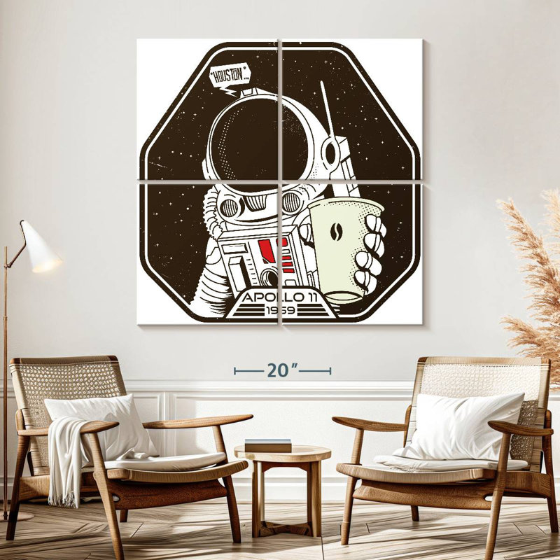Imprimé Oberle Apollo 11, 1960