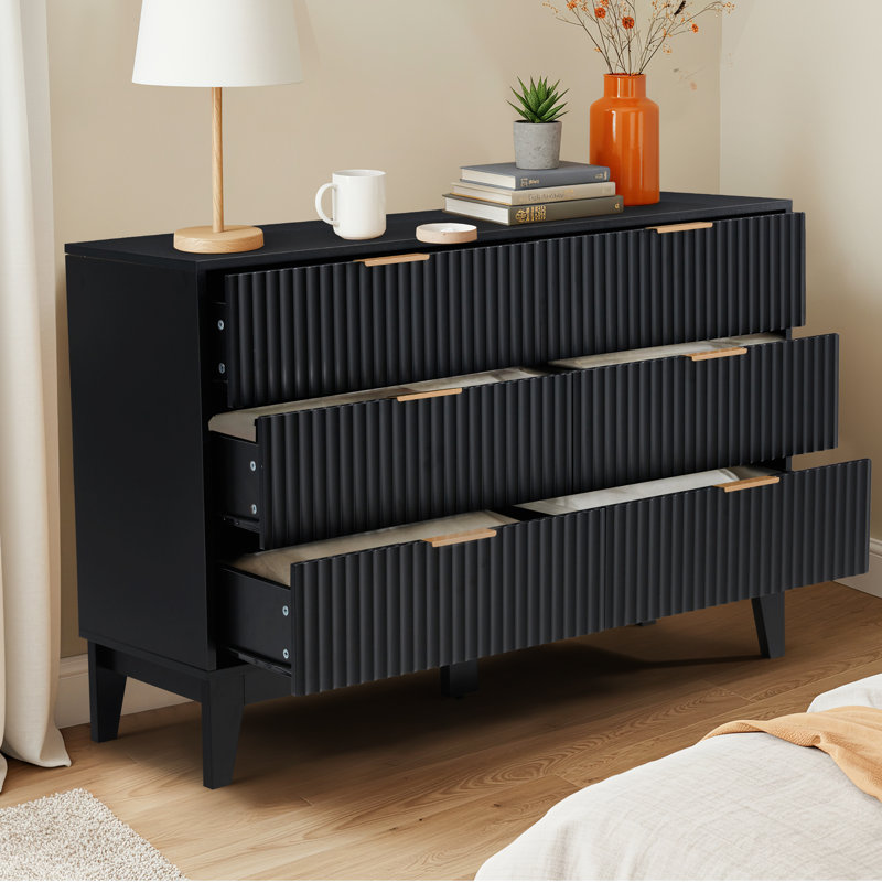 119.9cm W 6 - Drawer Chest of Drawers