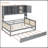Wooden Daybed With Twin Size Trundle, And All-In-One Cabinet And Shelf-1417781494-1417781495