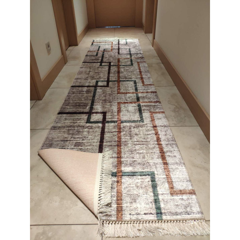 Lao Performance Washable Indoor / Outdoor Rug, Rectangle 3'3" x 5'11"