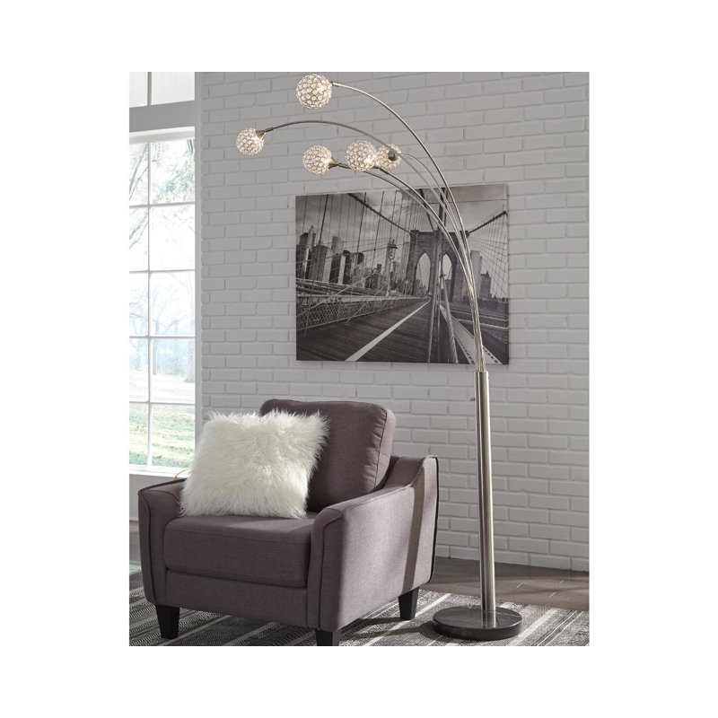 Jodana 95'' Silver Tree Floor Lamp