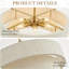 Luminaire suspendu de style lustre en rotin tissé à la main 20 po pour îlot de cuisine, blanc, homologué UL-2026485976-2026485981